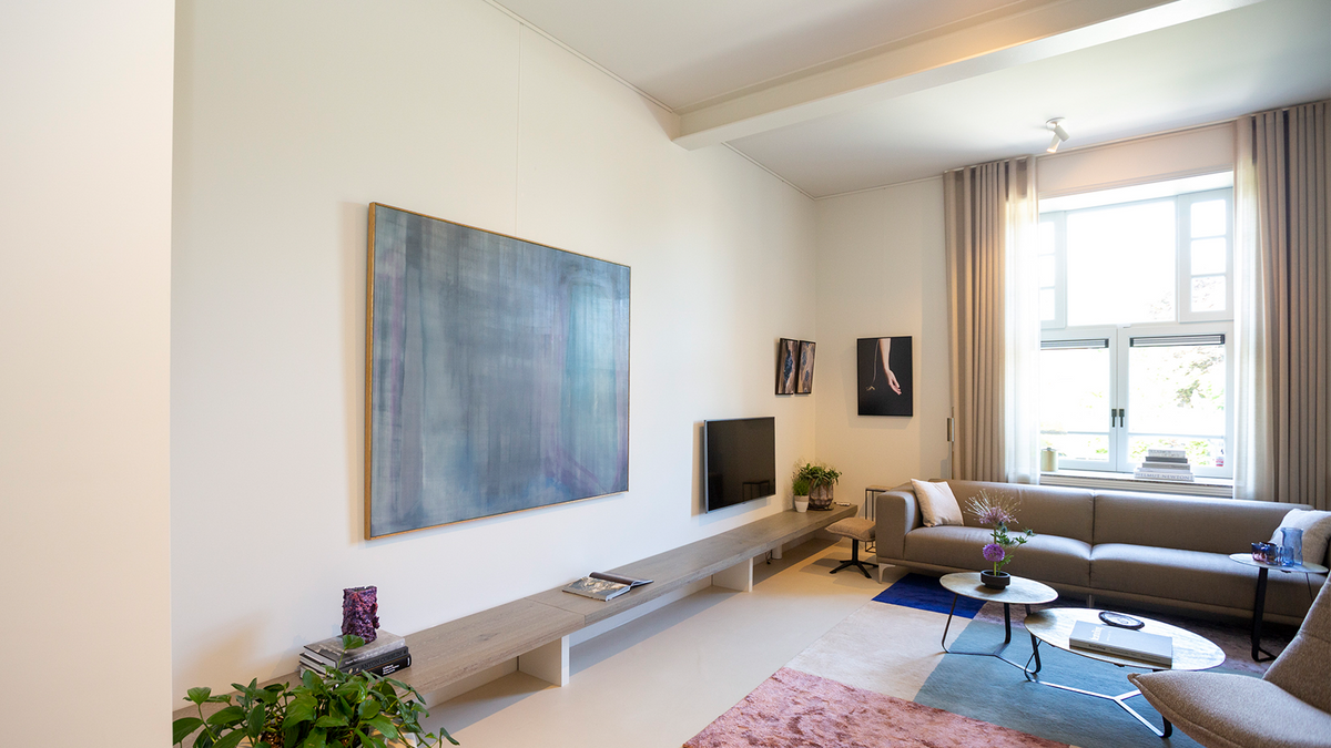 cimaise accrochage tableau