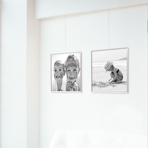 Cimaise Box Artiteq Classic ÉCO + tiges - Kit accrochage tableau