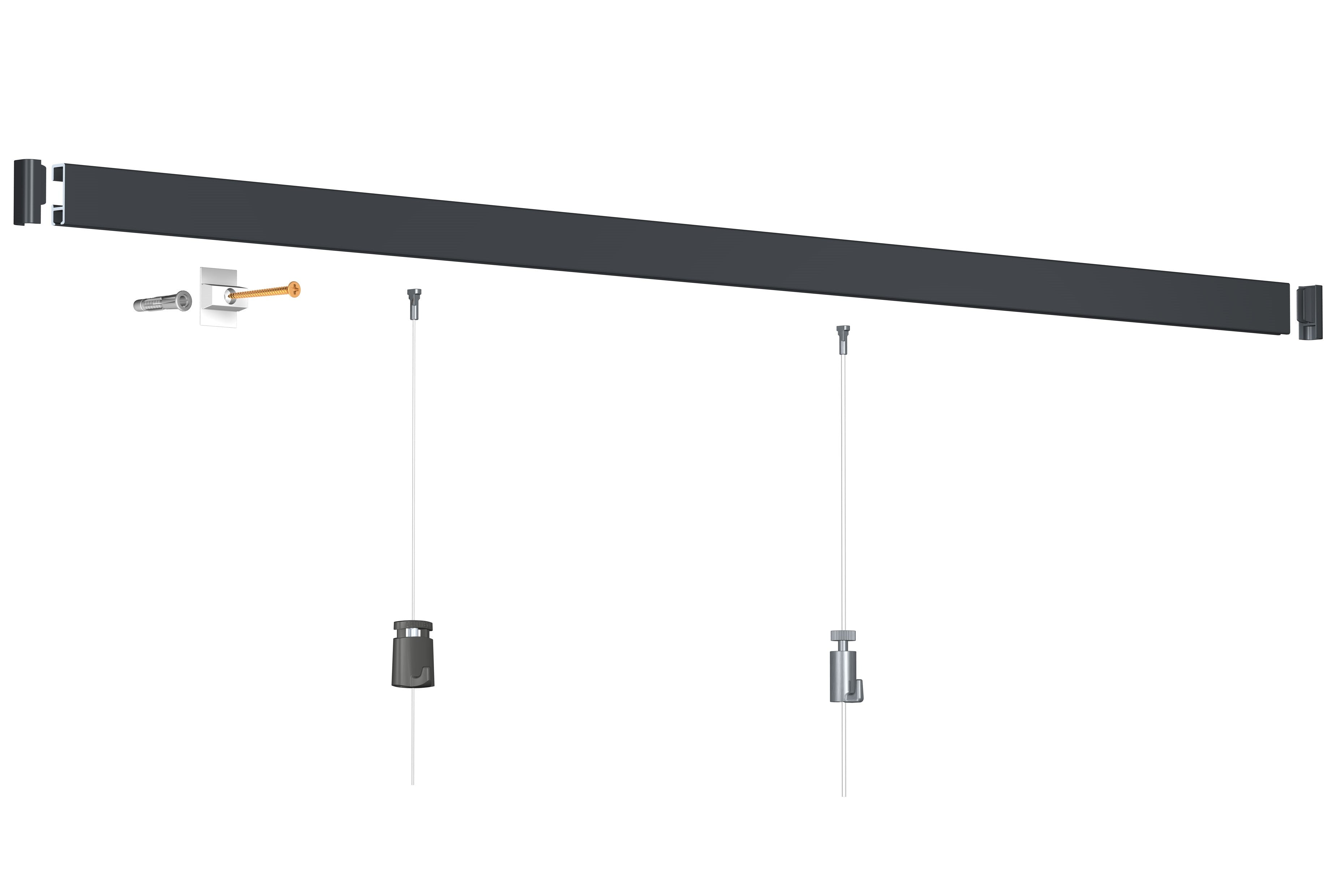 Pack 4 embouts d'arrêt Cimaise Click Rail - Accessoire Cimaise Artiteq