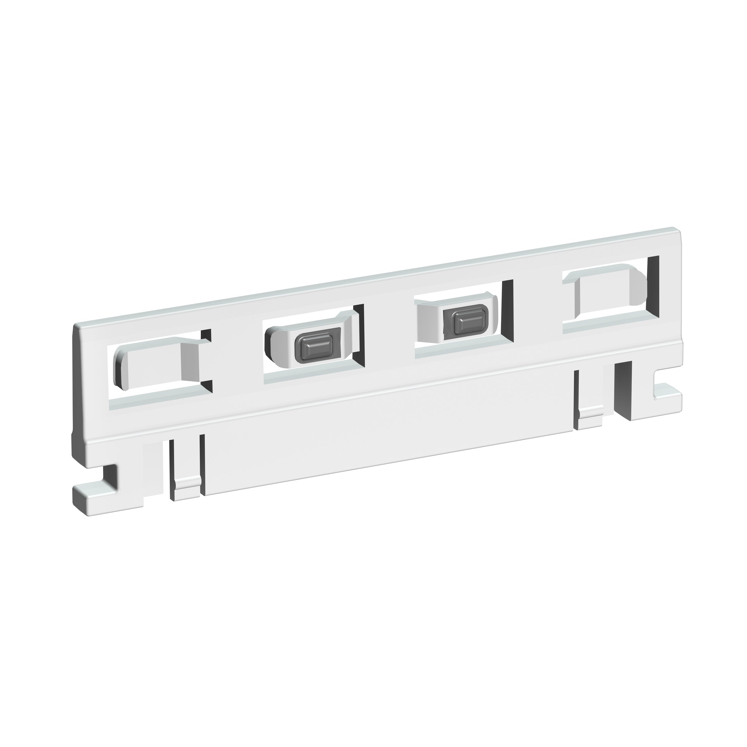Connecteur électrique droit Illume Duo Rail - Accrochage et éclairage tableau