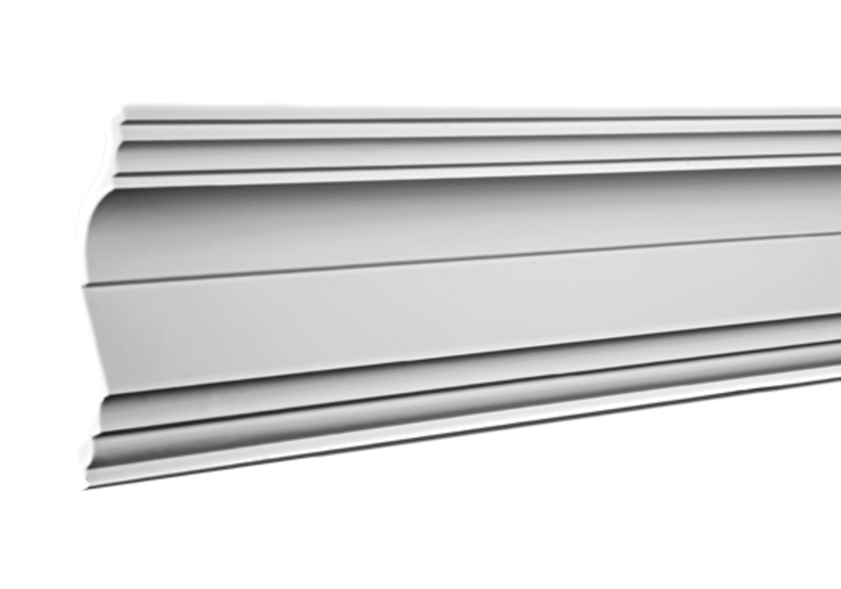 Cove moulding C254 13 x 9.3 cm - Polyurethane Dado Rails &+