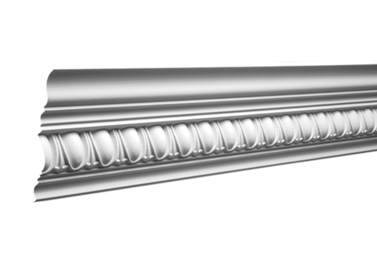 Corniche plafond C116 10 x 9,9 cm - Polyuréthane Cimaises &+