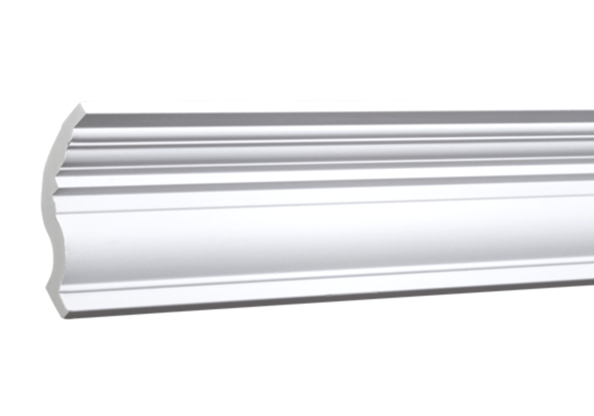 Corniche plafond C179 7,8 x 8,1 cm - Polyuréthane Cimaises &+
