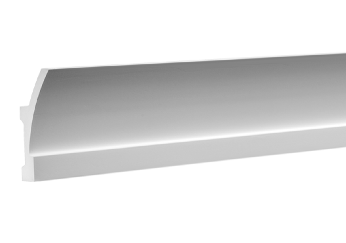 C621 Ceiling Cornice 12 x 5.1 cm - Polyurethane Dado Rails &+
