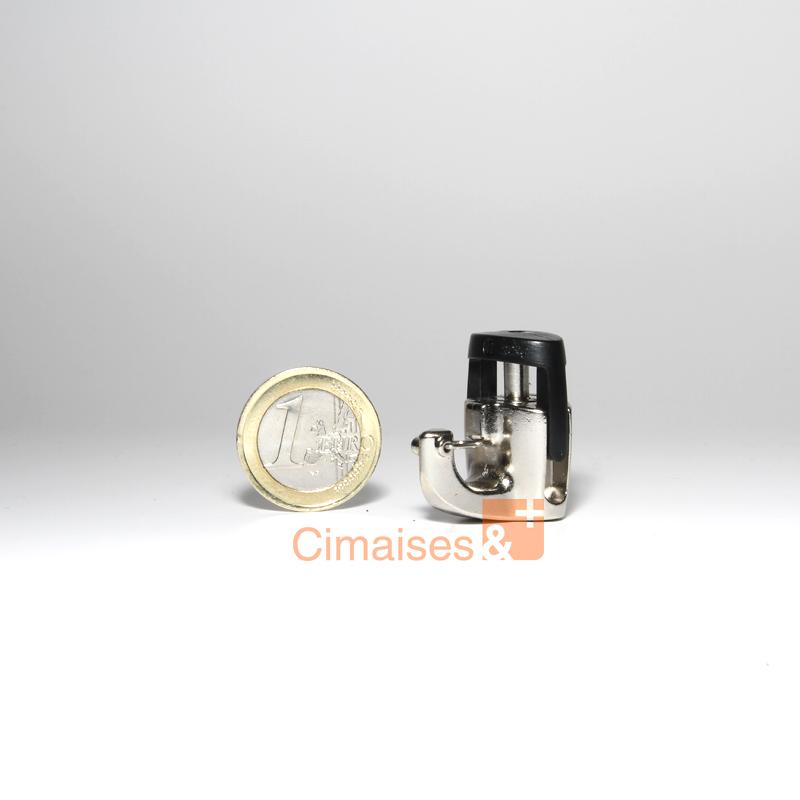 Pack de 5 crochets autobloquants H100 de sécurité - 20kg - 2 mm - Accessoire Cimaise Newly