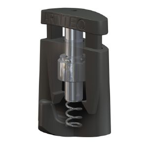 Pack de 5 crochets Micro Grip auto-bloquant 1 mm / 10 kg - Accrochage Tableau Artiteq