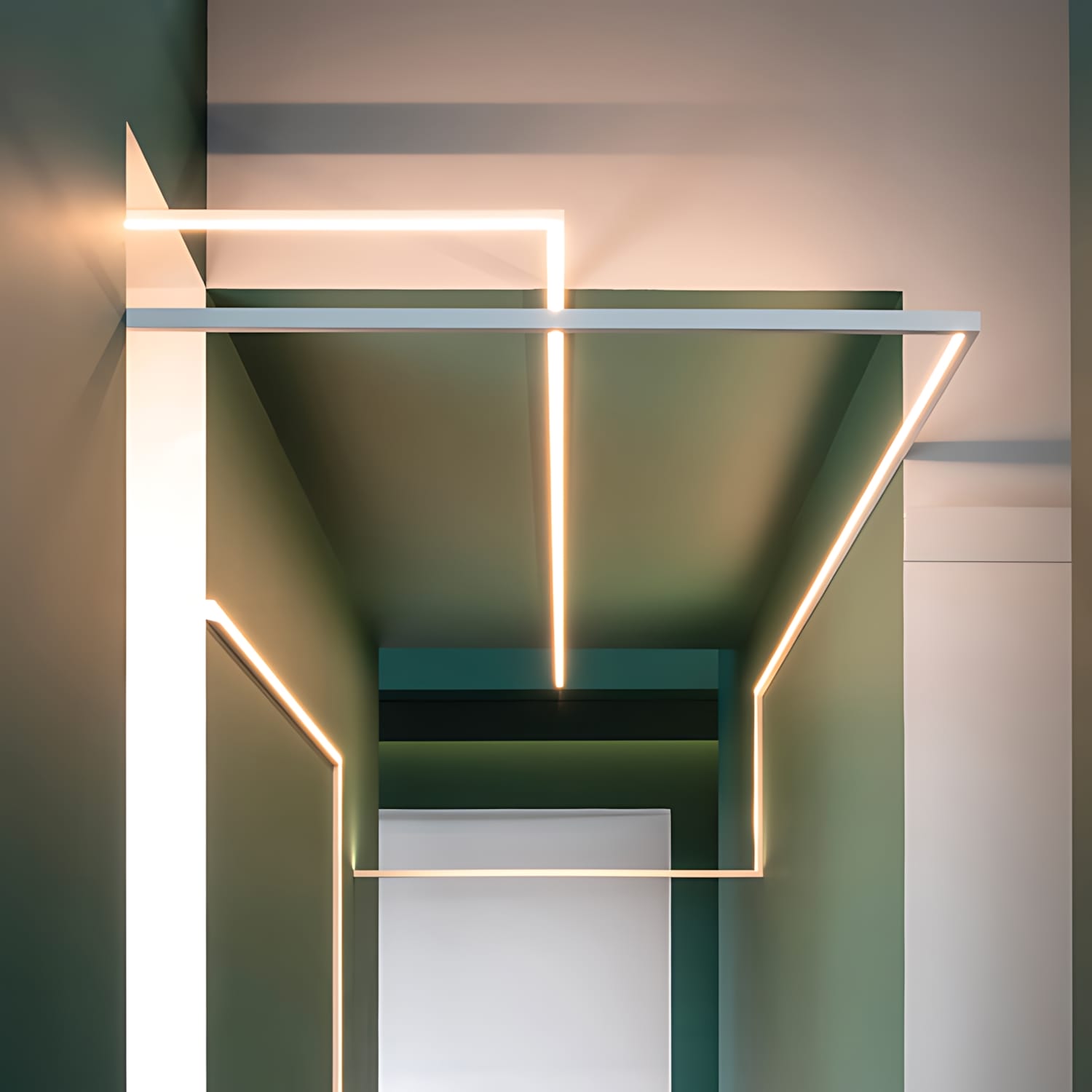 CX190F Flexible Ceiling Cornice for Indirect Lighting Orac Decor - 2x3x200cm