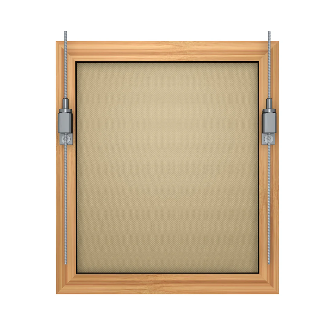 Paquete de 2 bridas autoblocantes Artiteq con tornillos de 1-1,5 mm para marcos de madera