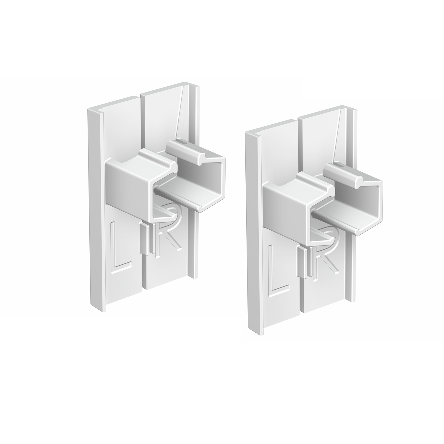 Pack de 4 embouts d'arrêt pour Info Rail - Accessoire Cimaise Artiteq