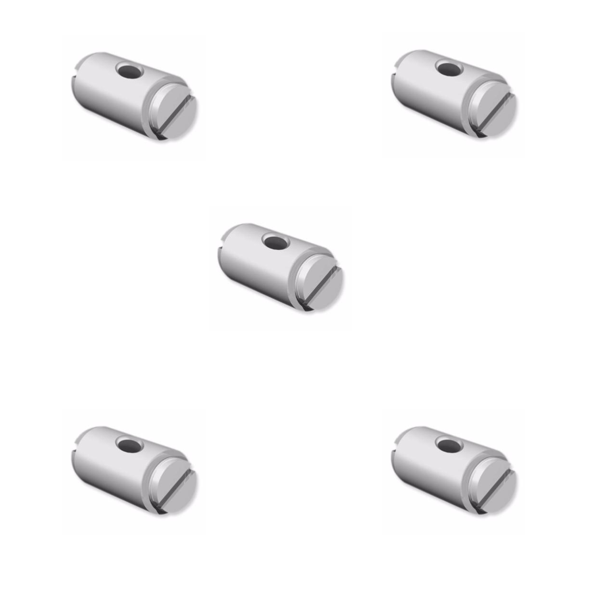 Pack 5 embouts de sécurité - Accessoire Cimaise Artiteq