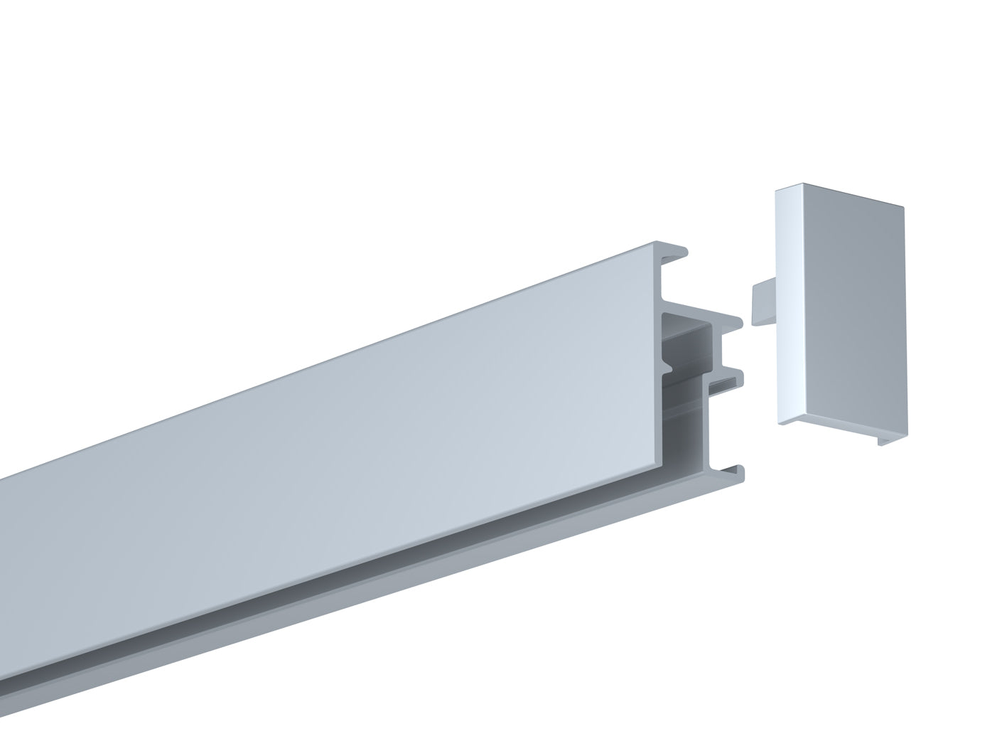 Pack of 4 end caps for Click+ Rail R20 Picture Rail - Artiteq Picture Rail Accessory