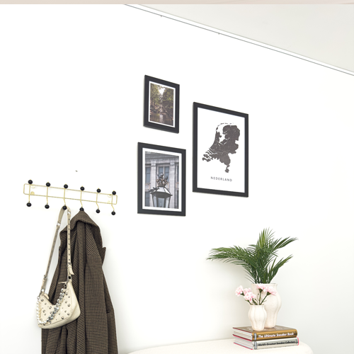 Cimaise Box ÉCO Click Rail 200 cm - Kit tout en un