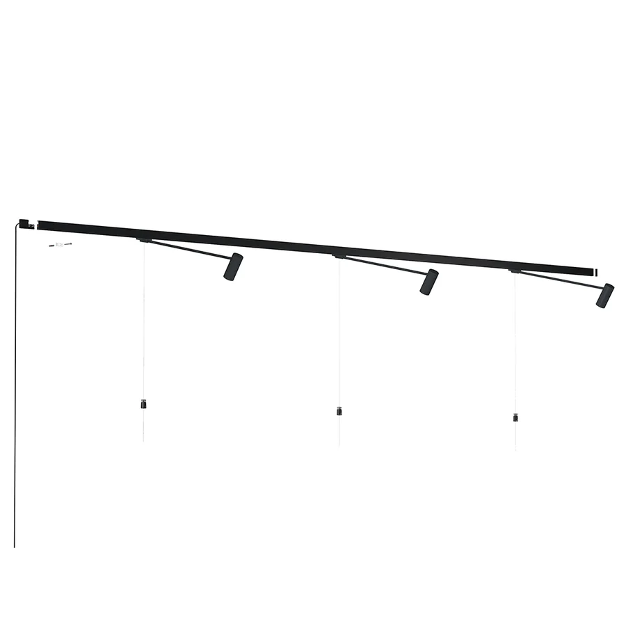 Connecteur d'alimentation sur le haut Illume Duo Rail 300 cm- Accrochage éclairage