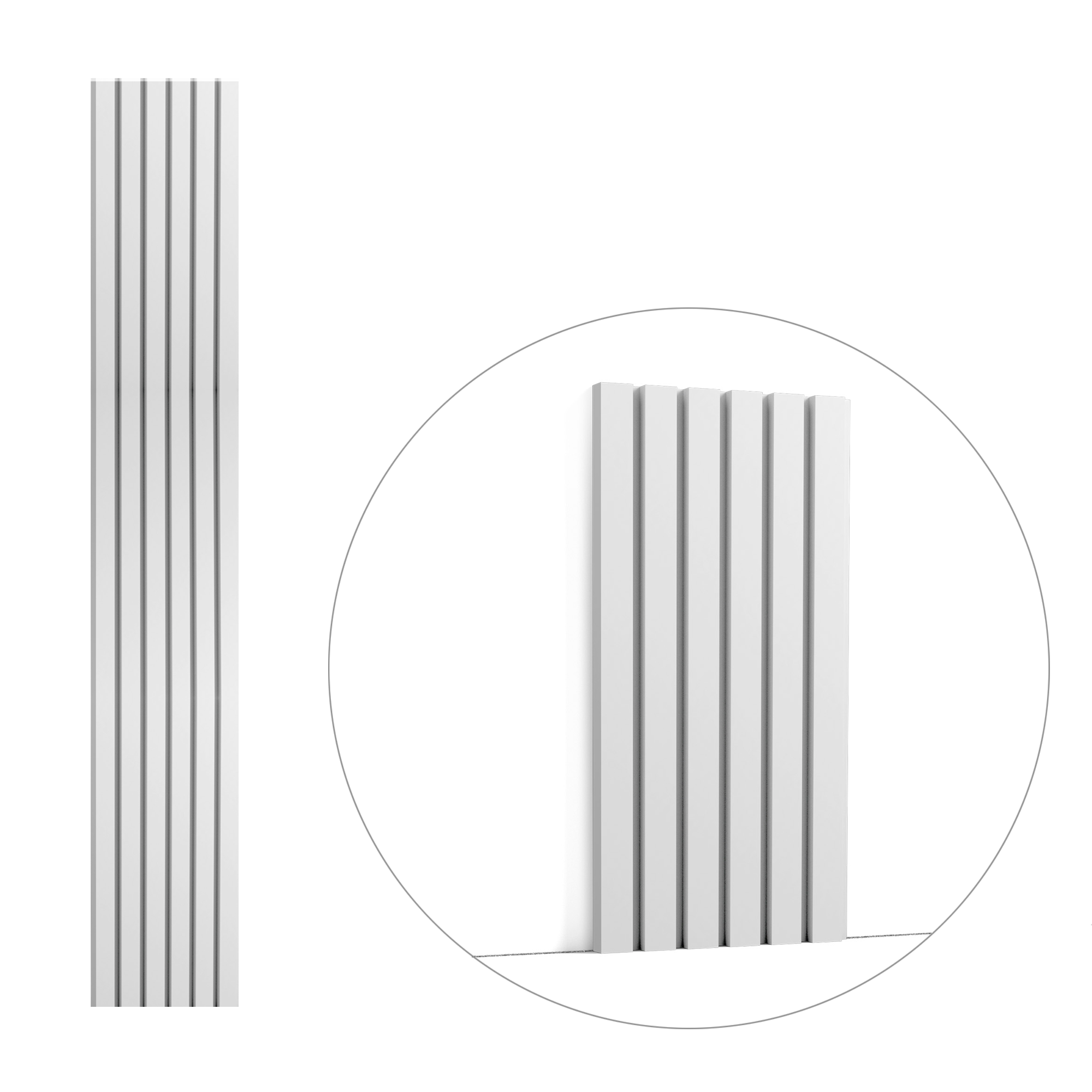 W111 BAR - Panel decorativo 3D para pared - 25 x 2 cm (ancho x alto) Orac Decor