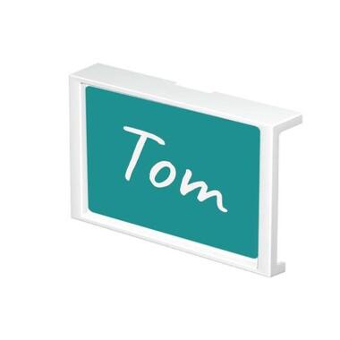 pack de 10 Me-Clips blanc pour Info Rail Artiteq - pour étiqueter vos Info-Rails