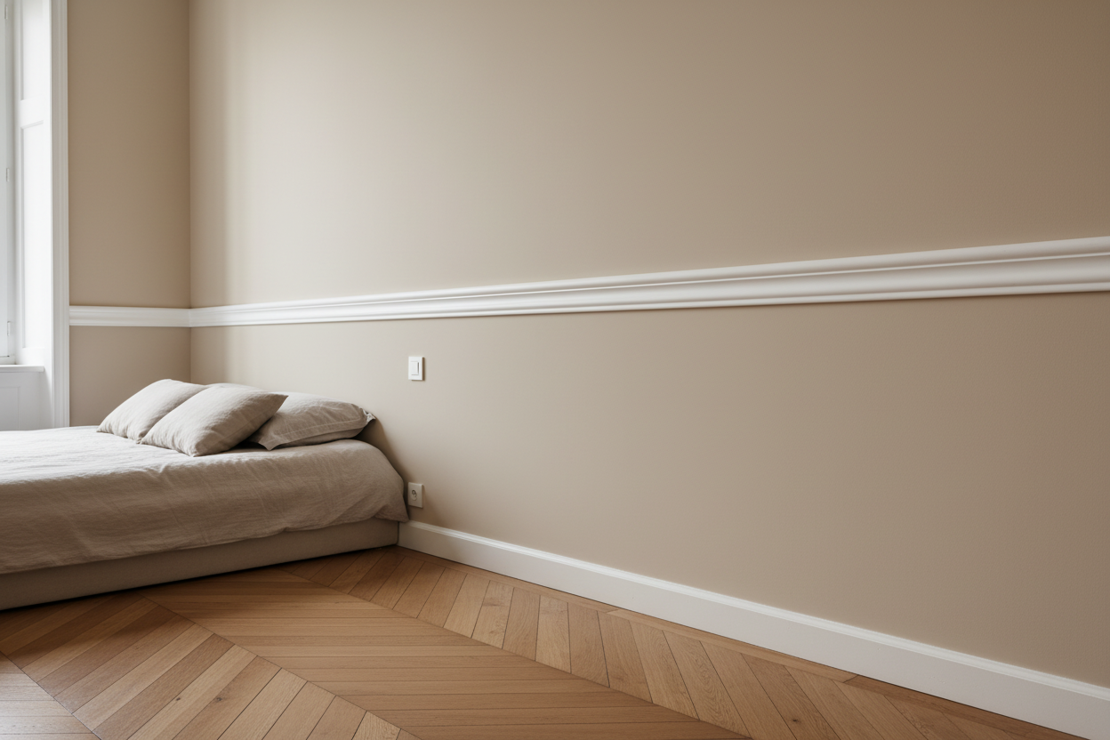 Moulure M377 5,2 x 1,7 cm - Polyuréthane Cimaises &+