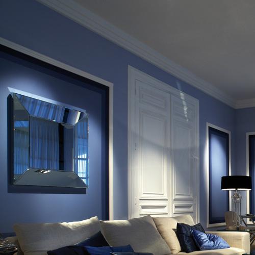 P7070 Cimaise murale Orac Decor - 7,5x2x200cm (h x p x L) - moulure décorative polyuréthane