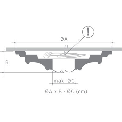 R64 Rosace de plafond Orac Decor ø 95.5cm - moulure décorative polyuréthane