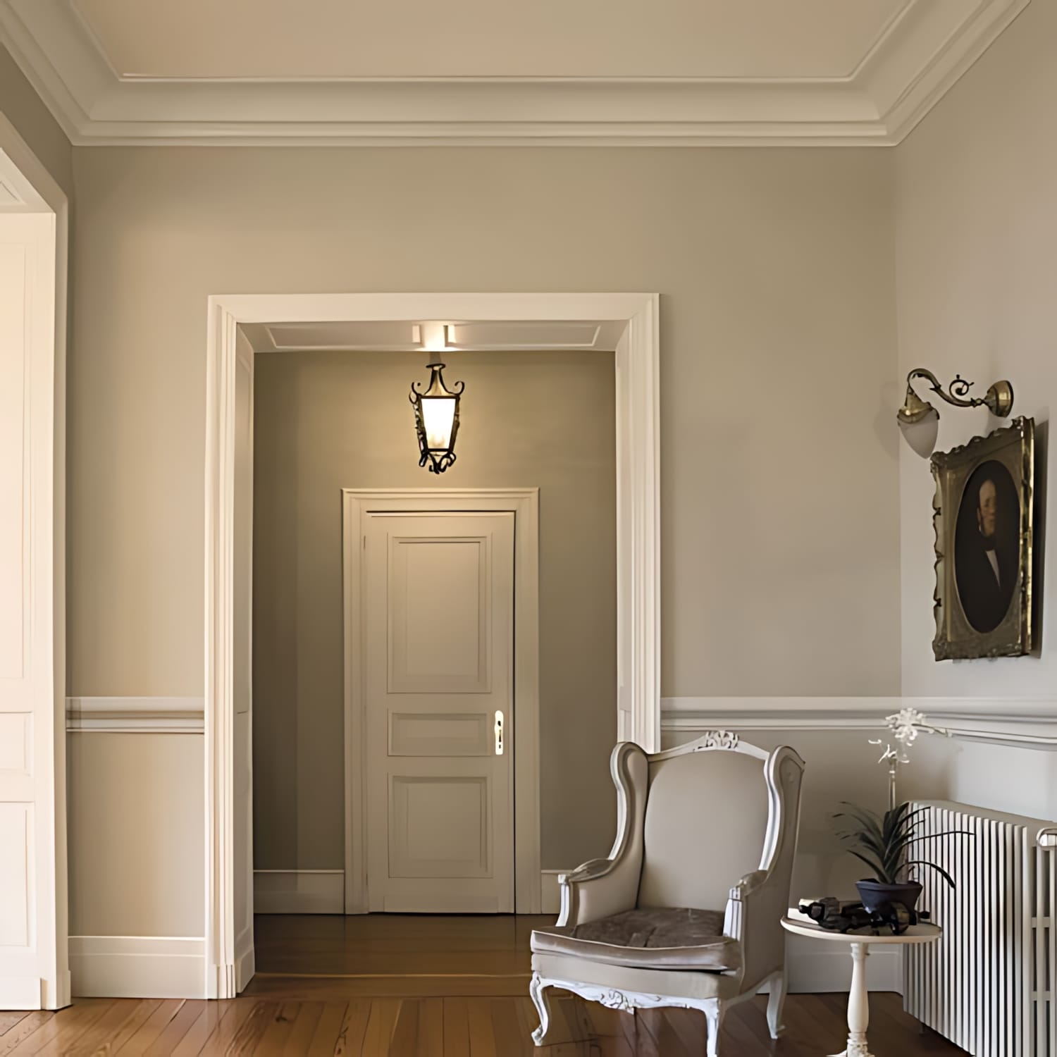 P8050F Flexible Orac Decor Wall Picture Rail - 12x3x200cm (hxpx L) - decorative molding