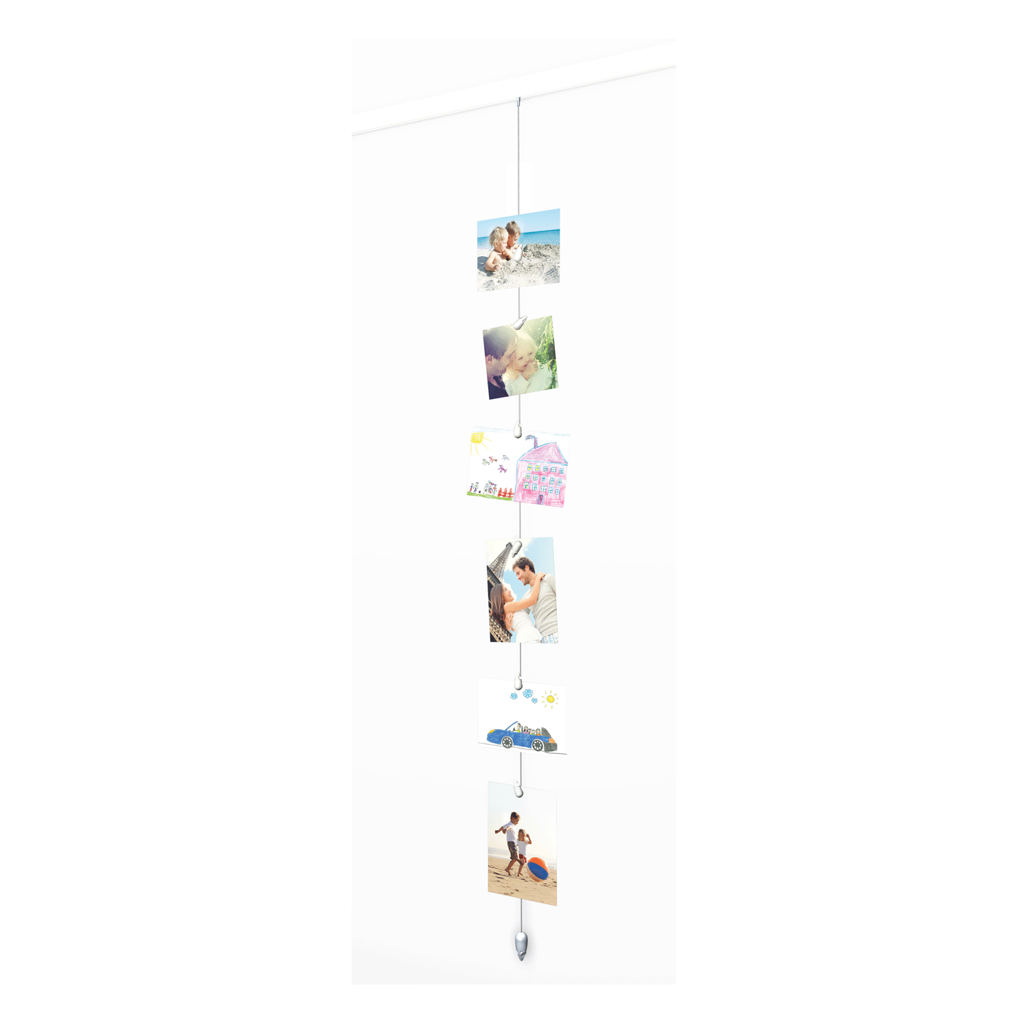 Picture mouse cable blanc