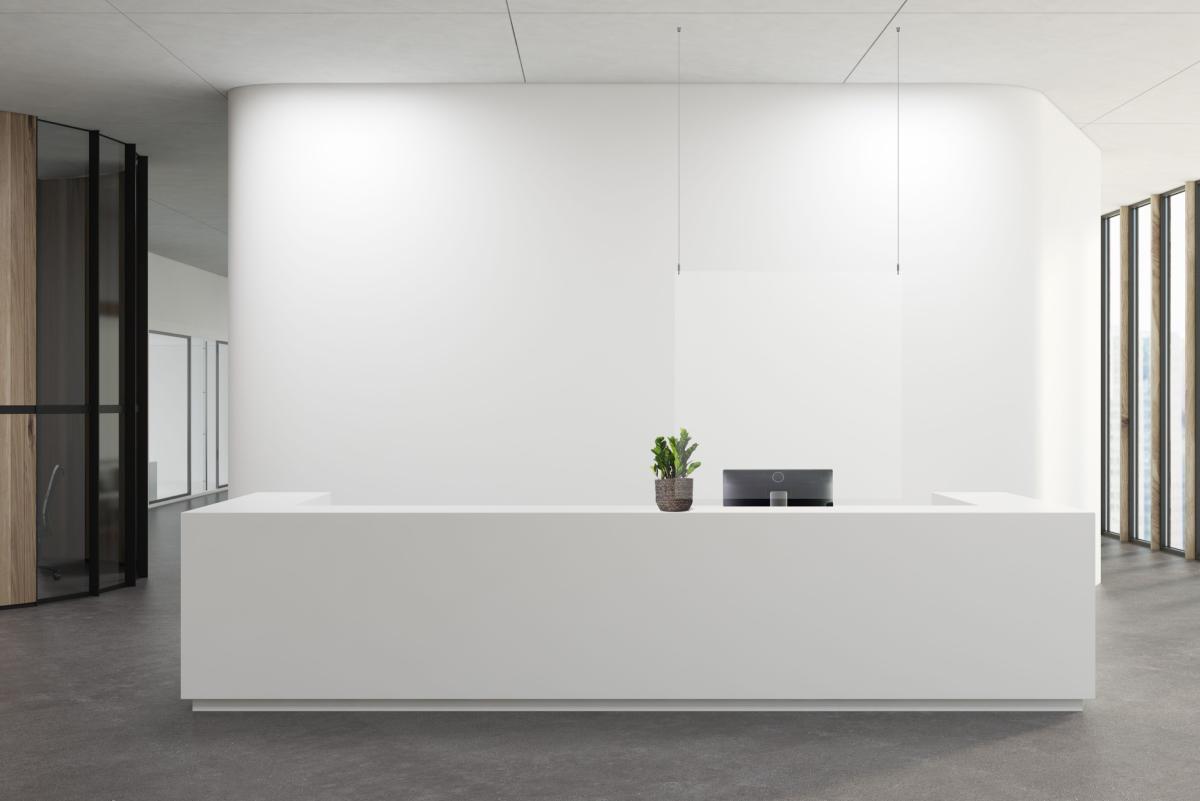 Set de suspension faux plafond pour plexi PLV