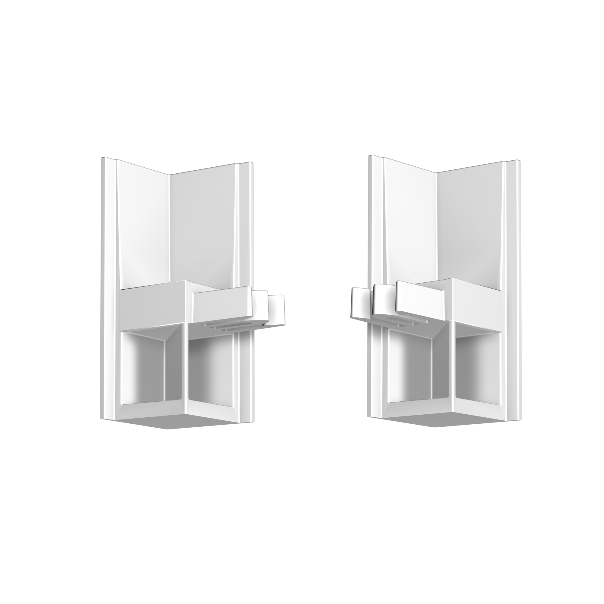 Corner connector + wire guide for R35 Newly picture rail - right & left