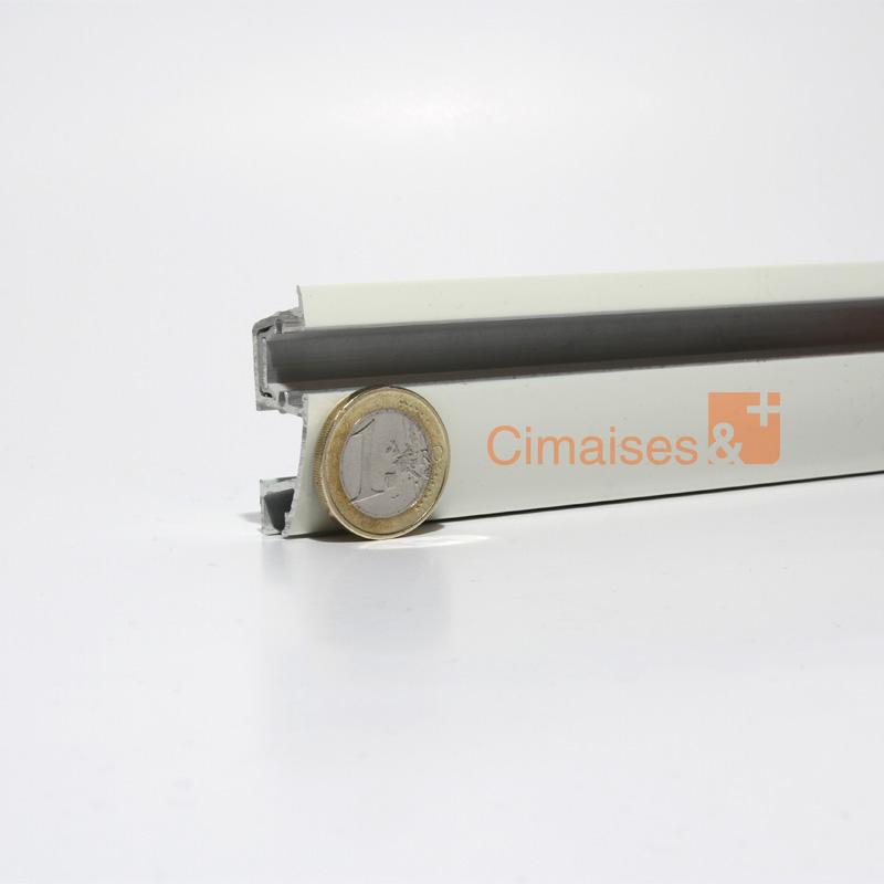 Cimaise Combi Pro-Light Rail 200 cm + jeu de fixations - Cimaise Tableau Artiteq