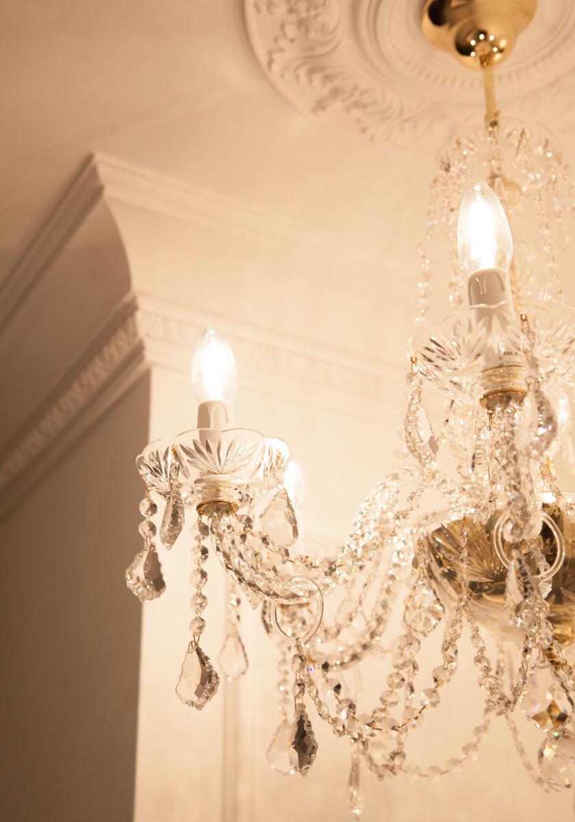 R17 Rosace de plafond Orac Decor ø 47cm - moulure décorative polyuréthane