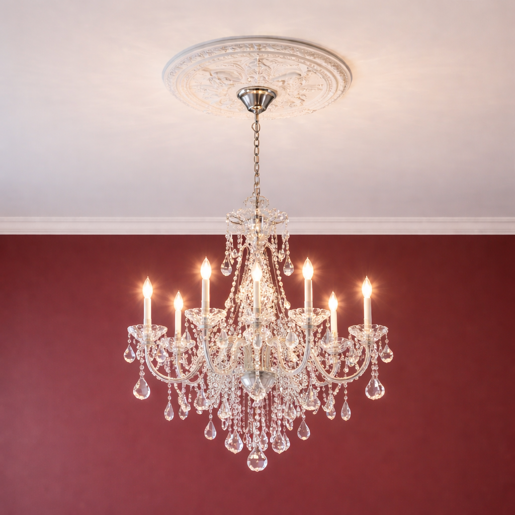 Rosace plafond 65,9 cm R039 - Polyuréthane