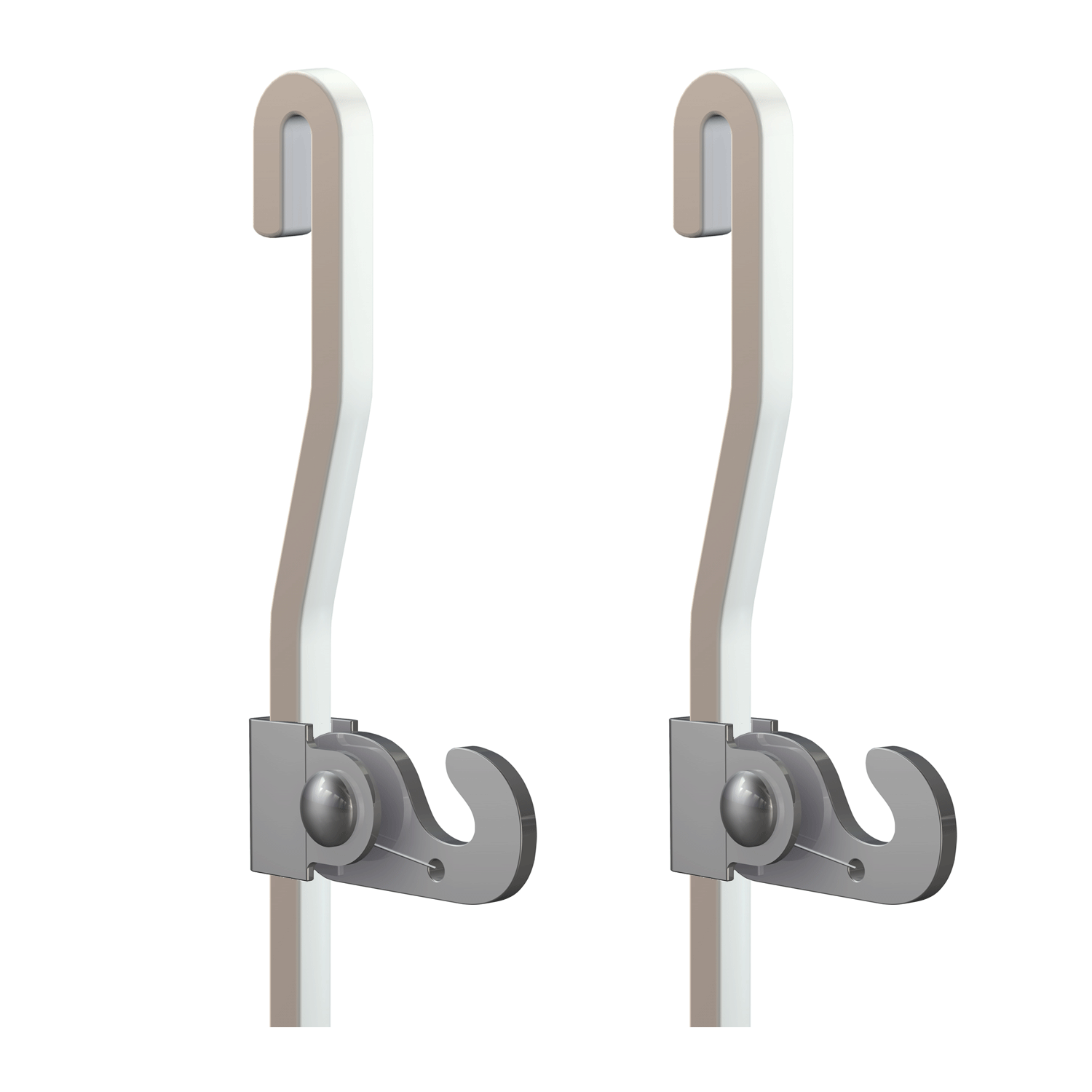 Juego de colgadores Artiteq para cuadros con varillas curvas y ganchos de 20 kg