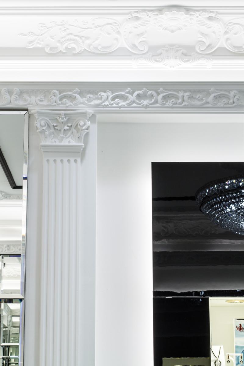 C201 Corniche plafond Orac Decor - 11,5x5x200cm (h x p x L) - moulure décorative polyuréthane