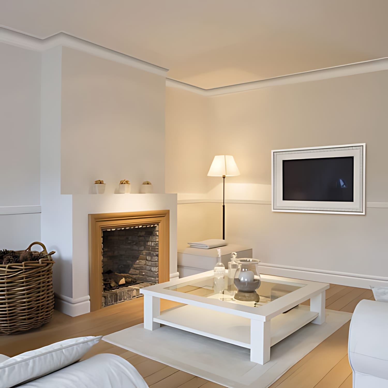 Zócalo decorativo flexible SX137F Orac Decor - 10 x 1,5 x 200 cm (alto x ancho) - moldura decorativa