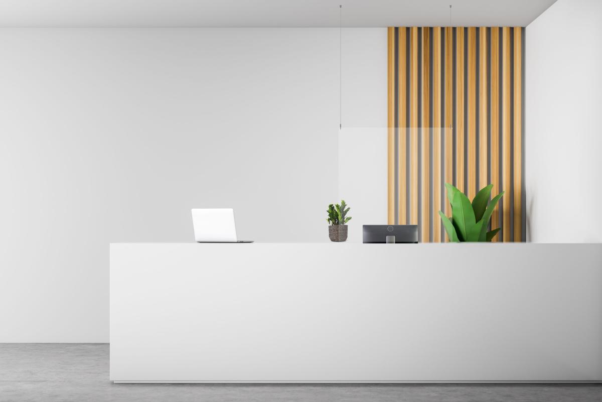 Set de suspension faux plafond pour plexi PLV