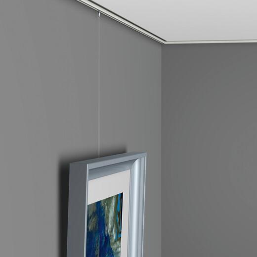 Cimaise Plafond Top Rail - Cimaise Tableau pour plafond Artiteq