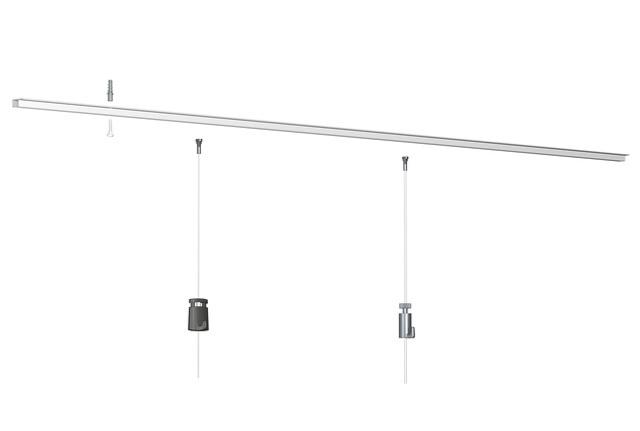 Cimaise Plafond Top Rail - Cimaise Tableau pour plafond Artiteq