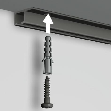 Cimaise Plafond Top Rail - Cimaise Tableau pour plafond Artiteq