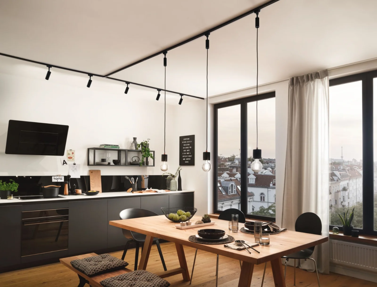 1 - 10 cm URail Paulmann Rail - Picture Lighting on Ceiling Rail