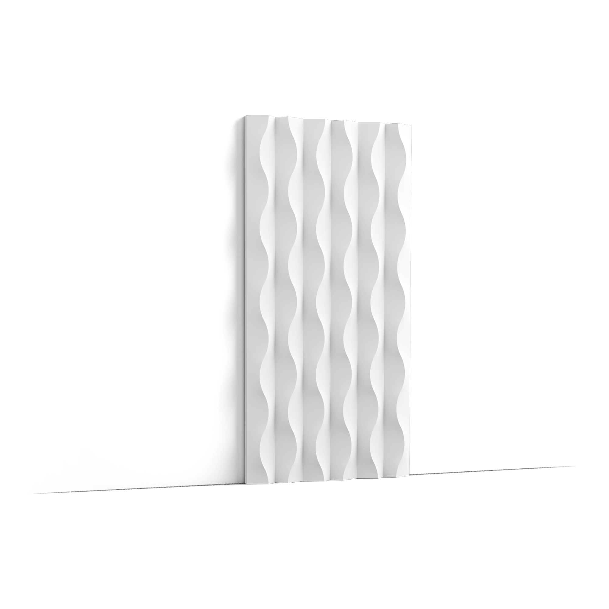 W219 ZEA - Panneau Revêtement Mural Décoratif 3D- 200x25x1,9cm (L x l x h) Orac