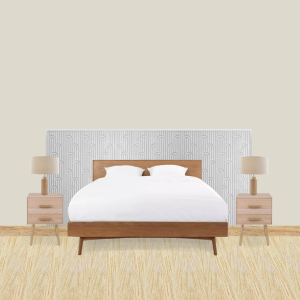 Kit tête de lit DIY Panneaux muraux W212 VALLEY LOOP Orac Decor - Revêtement mural 