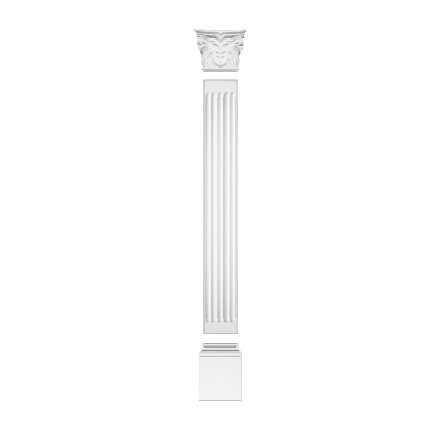 Set pilastre Corinthien XL polyuréthane Orac Decor