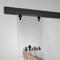 Smart Pocket - Pochettes plexi transparentes pour Rail Imagine-It et Pocket Rail Artiteq