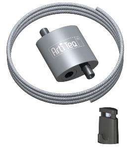 Loop Hanger + Câble acier 1 mm 200cm + crochet micro Grip - Artiteq