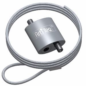 Loop Hanger + Câble acier à oeillet 1 mm 200cm - Artiteq