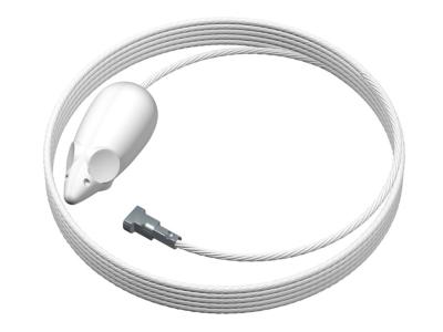 Picture mouse cable blanc