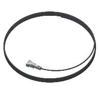 Câble acier Twister Micro Noir 150 cm pour cimaise 1mm - Accessoire Cimaise Artiteq