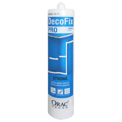 Colle Decofix Pro FDP500 Orac Decor - fixation corniches, moulure, plinthes  -  290 ml