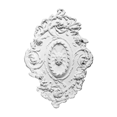 R22 Rosace de plafond Orac Decor - (77x52.5 cm) - moulure décorative polyuréthane