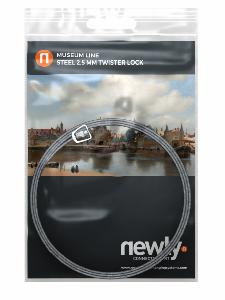 Câble acier Twister Lock 200 cm - 2,5 mm R70 Newly - Cimaise tableau Museum Line Newly