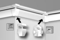 Set Connecteur Pro-Light pour Cimaise Combi Rail - Accessoire Cimaise Tableau