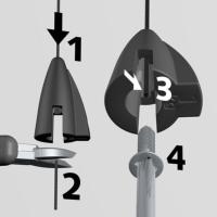 Set de suspension Uni Hanger avec câbles acier noirs et Panel Grip - plafond et mur Artiteq
